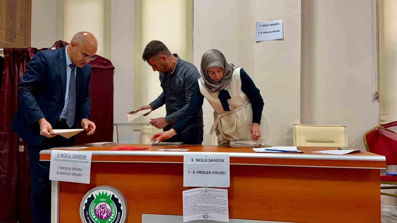ATB seçimleri tamamlandı, mevcut başkan ve ekibi güven tazeledi
