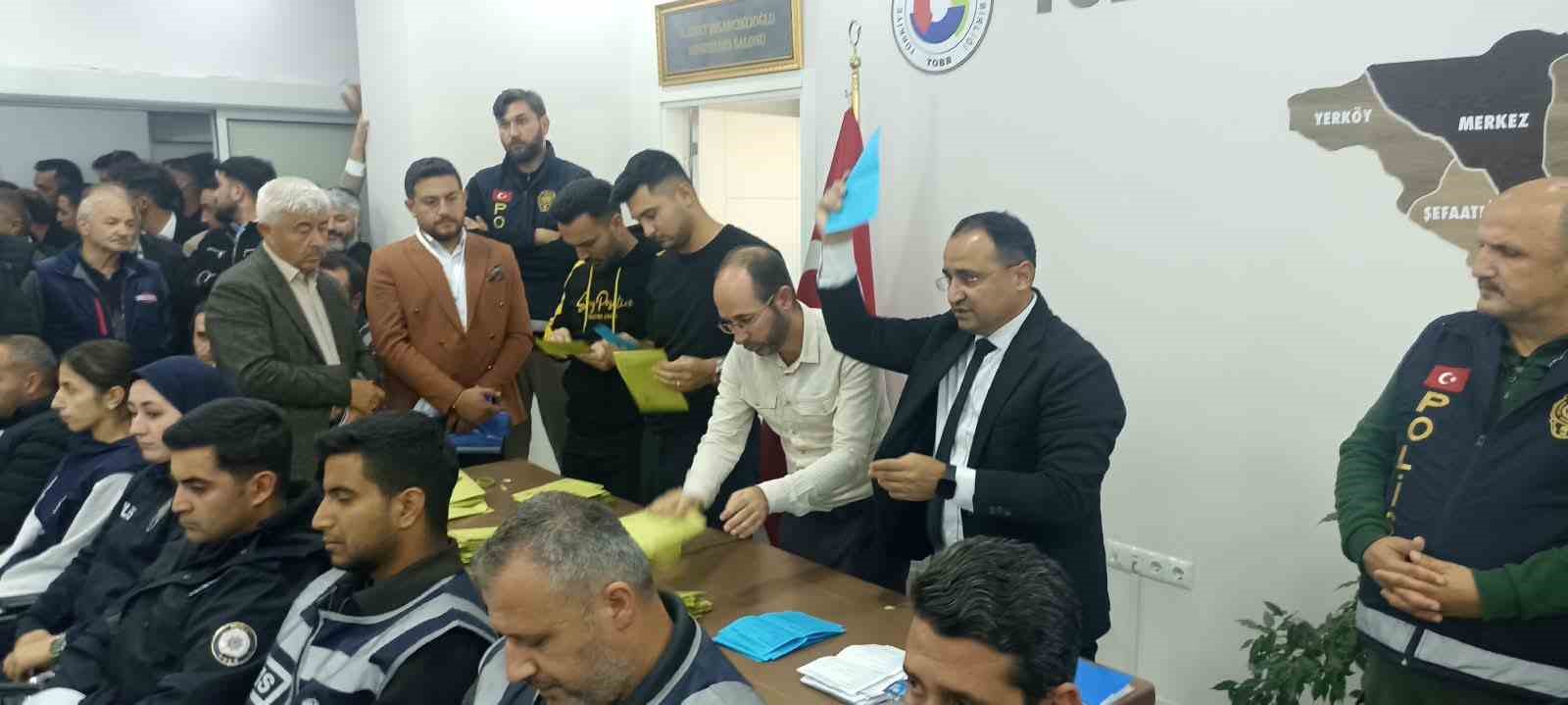 Yozgat Ticaret Borsası’nda sandıktan Yakup Bulut çıktı
