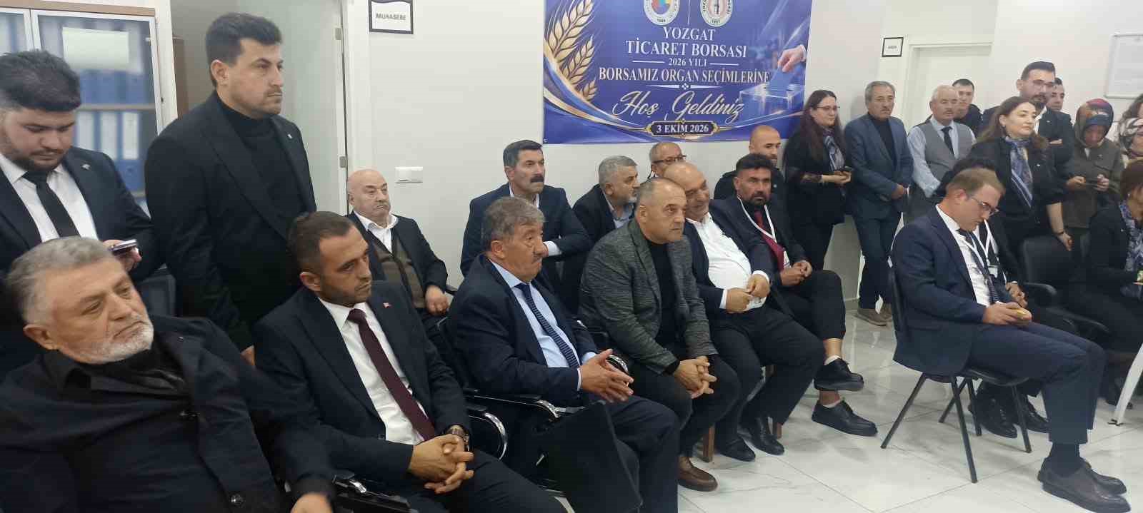 Yozgat Ticaret Borsası’nda sandıktan Yakup Bulut çıktı