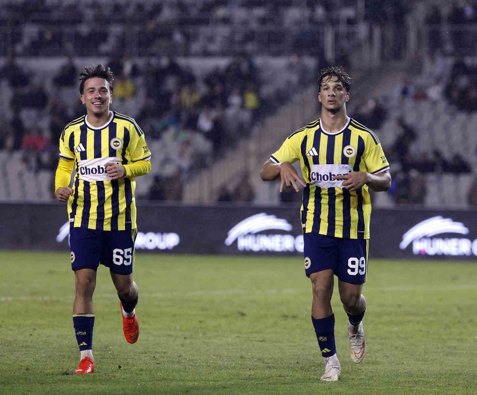Hazırlık maçı: Turan Tovuz: 0 - Fenerbahçe: 2
