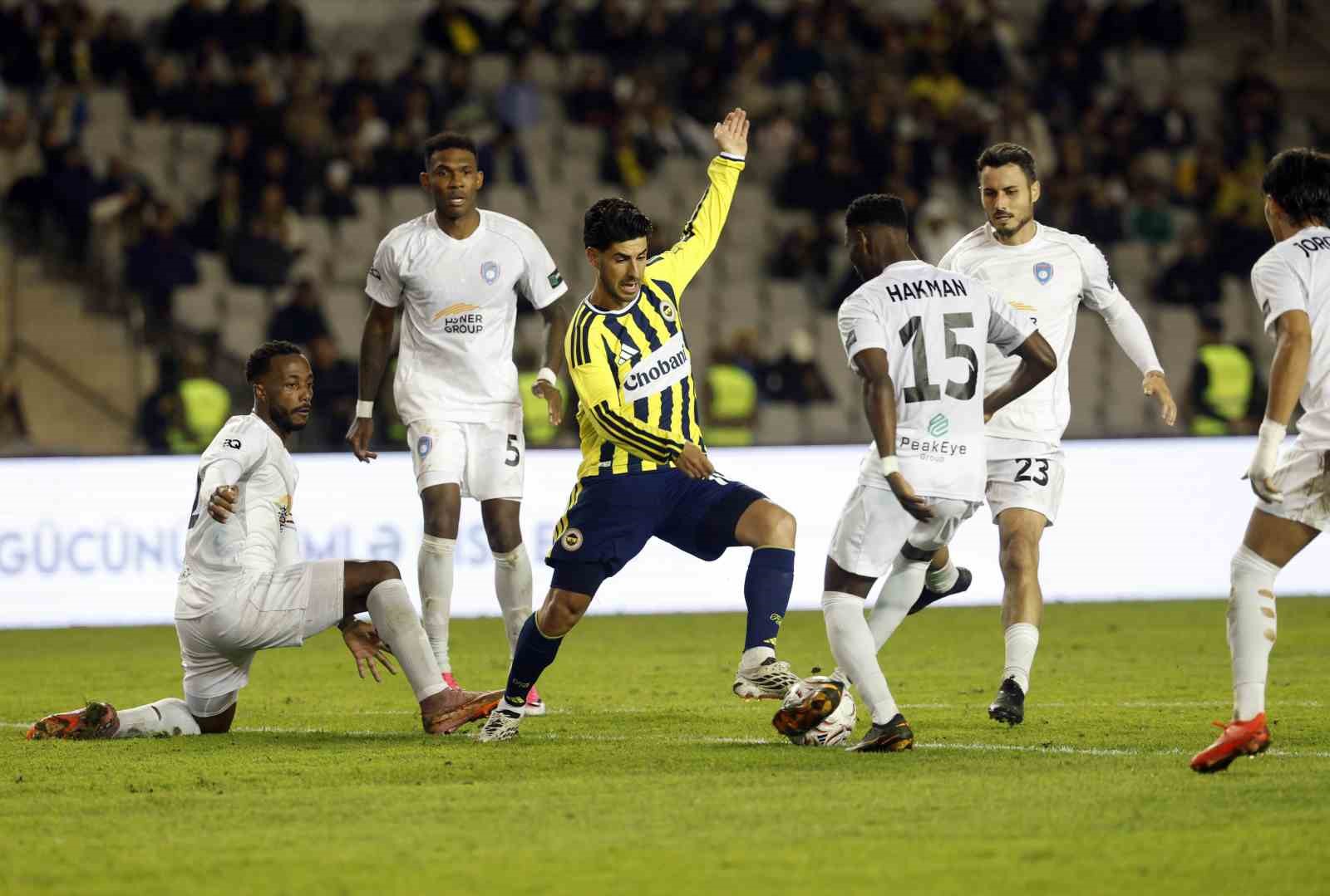 Hazırlık maçı: Turan Tovuz: 0 - Fenerbahçe: 2