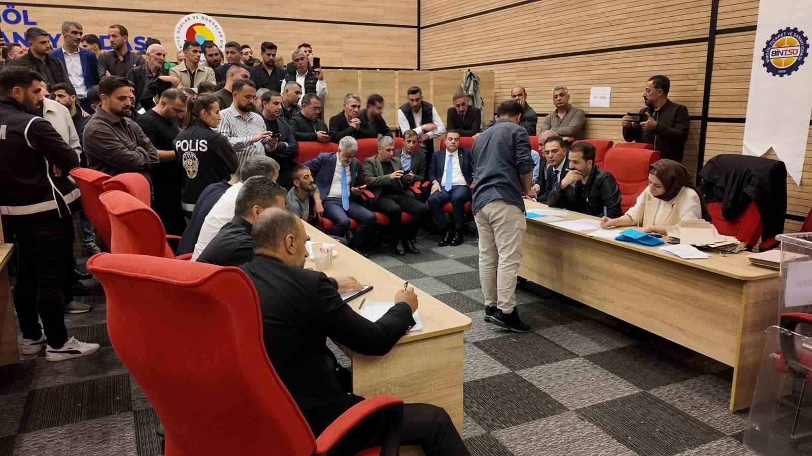 Bingöl TSO Başkanı Kadir Çintay güven tazeledi