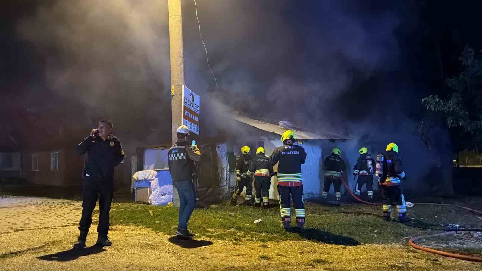Sobayı yakmak isterken evi yaktı