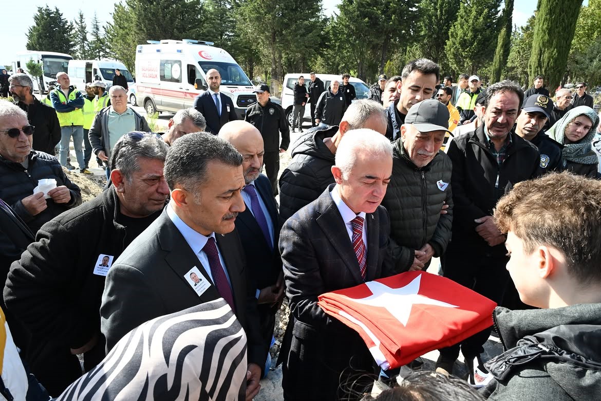 Kırklareli Emniyet Müdürlüğü personeli Mete Kapancı son yolculuğuna uğurlandı