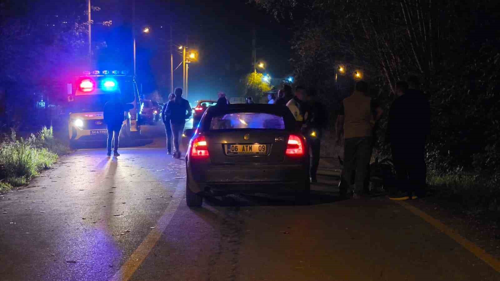 Otomobil ile motosiklet kafa kafaya çarpıştı: 1 ölü