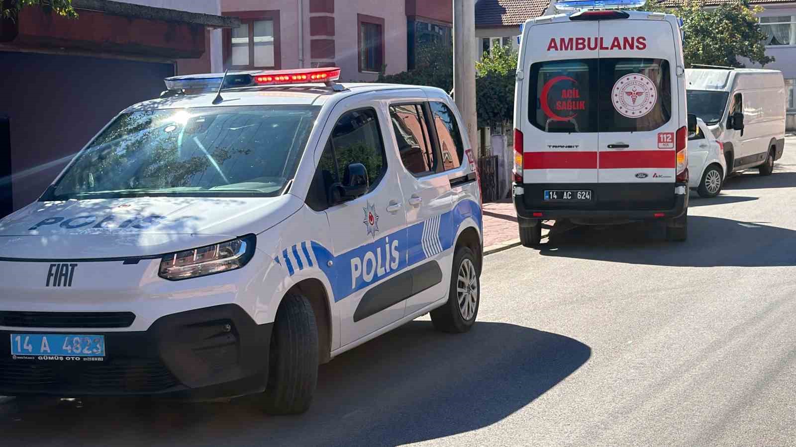 Bolu’da balkon yangını paniğe neden oldu