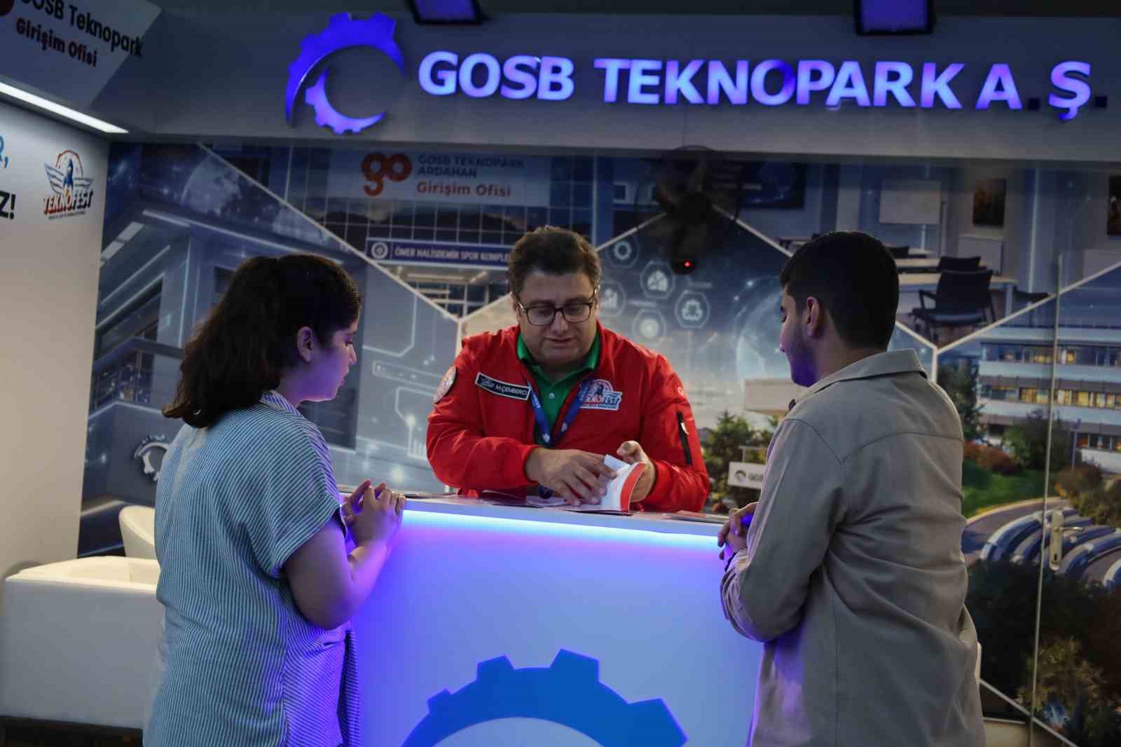 TEKNOFEST Güneydoğu Festivali’nde GOSB Teknopark standına yoğun ilgi