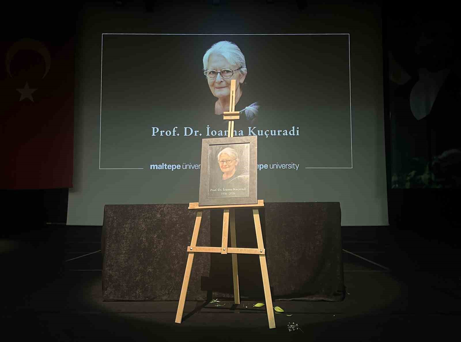 Prof. Dr. İoanna Kuçuradi son yolculuğuna uğurlandı