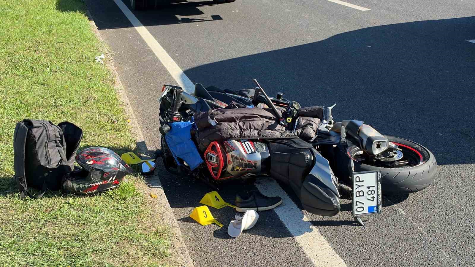 Düzce’de motosiklet yayaya çarptı: 1 ölü, 1 ağır yaralı