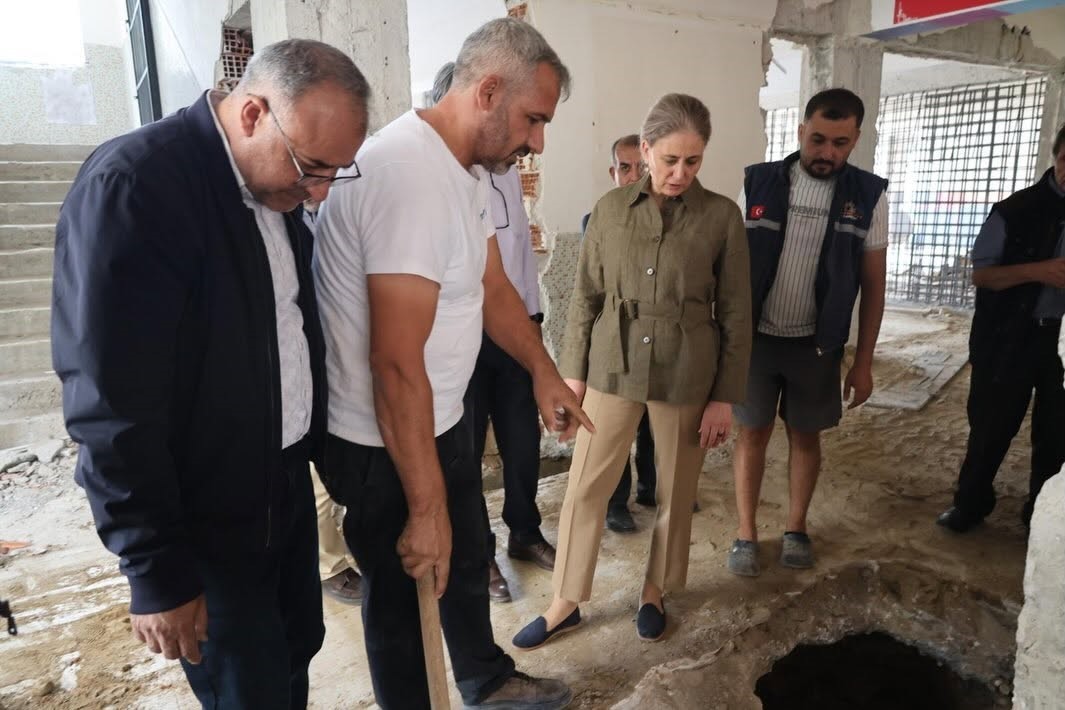 Nazilli’de iki okulda deprem güçlendirmesi sürüyor