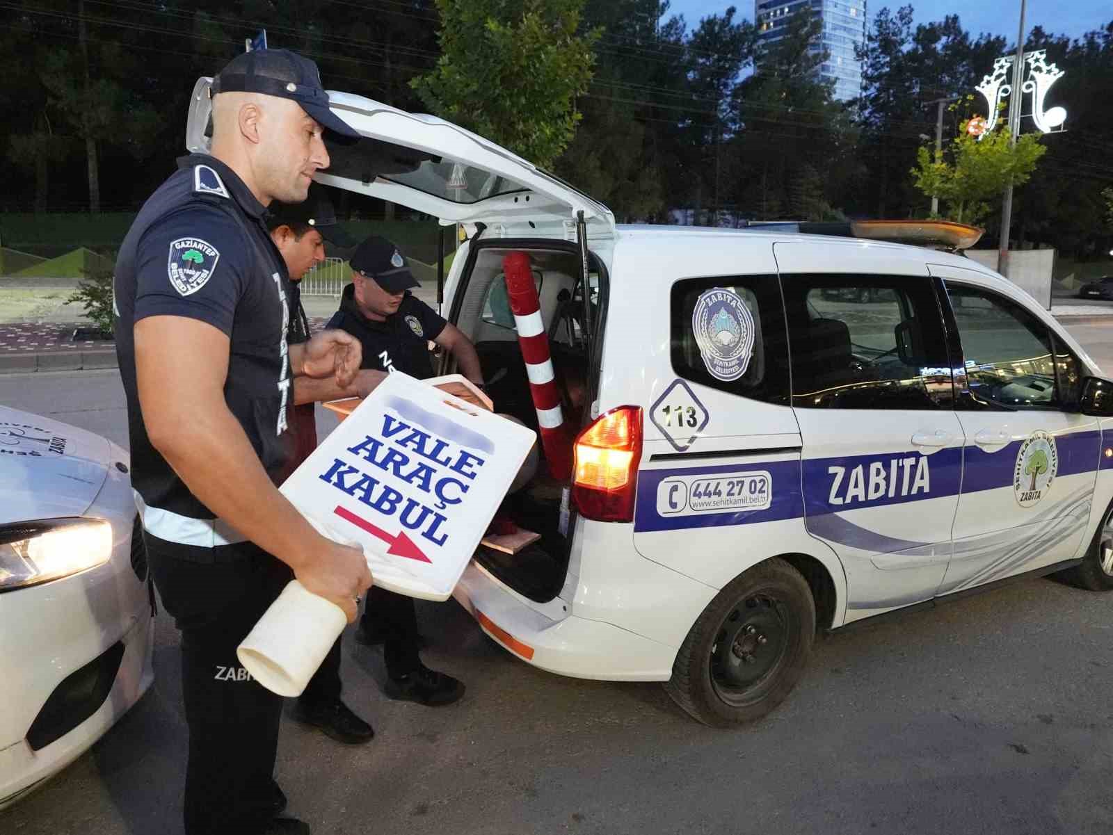 Başkan Yılmaz’dan vale denetimi