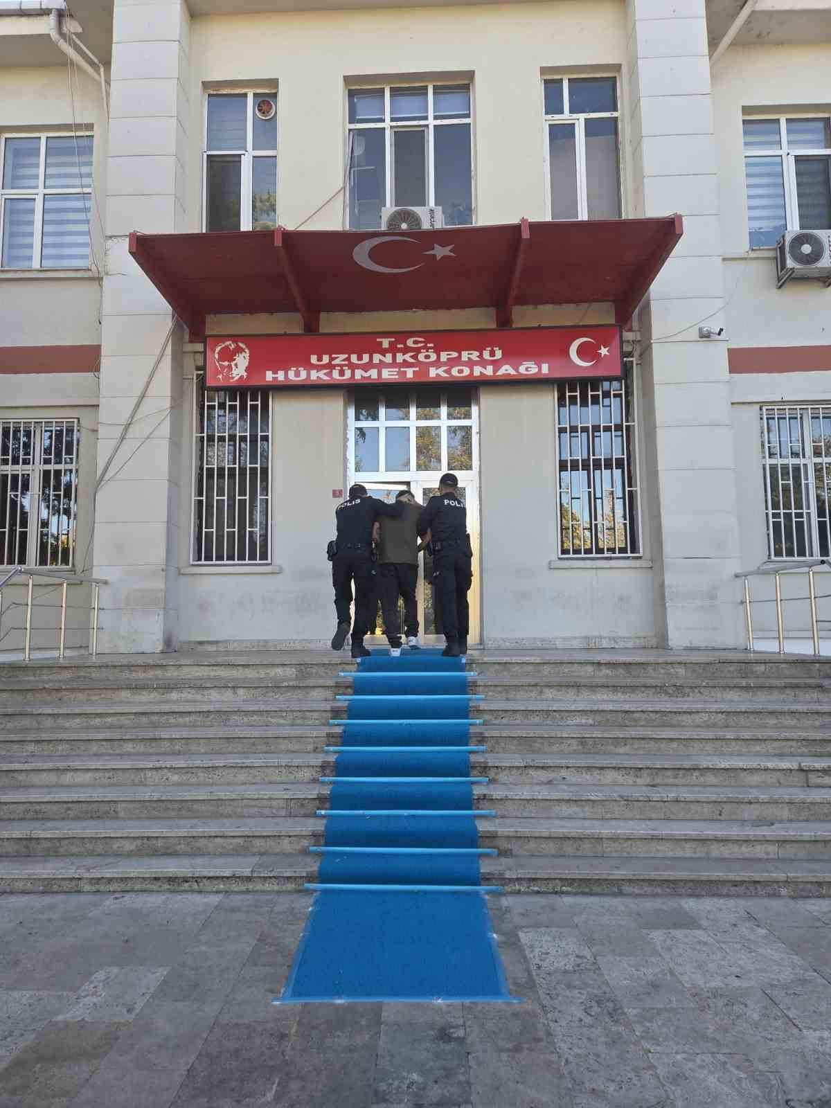 Edirne’de cinayet şüphelisi kısa sürede yakalandı
