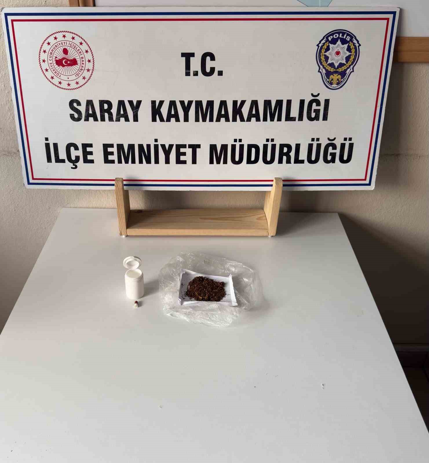 Tekirdağ’da narkotik uygulamalarında 32,5 gram bonzai ele geçirildi
