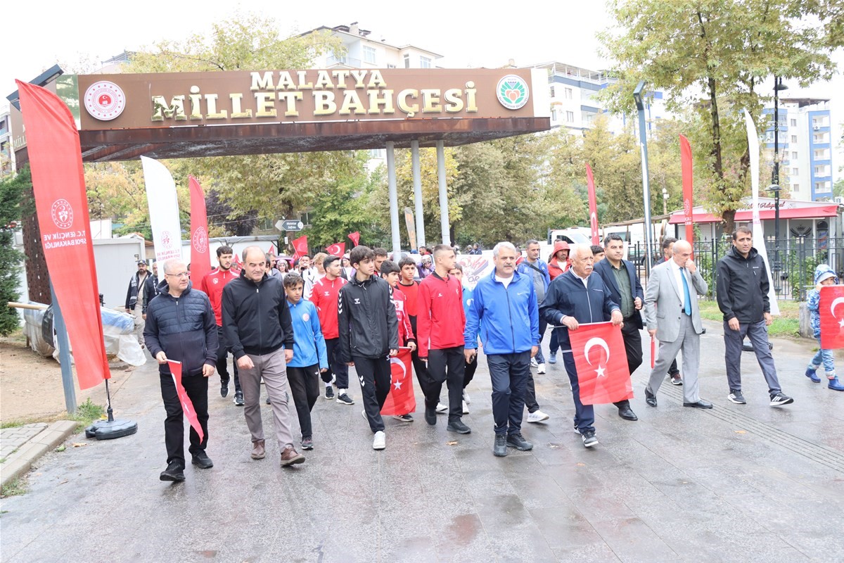 Amatör Spor Haftası Malatya’da yürüyüşle başladı