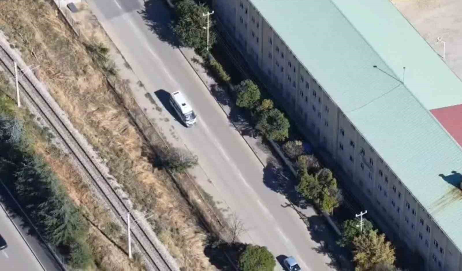 Ara sokaklara kaçtı, dron takibinden kurtulamadı: 11 bin 629 lira ceza
