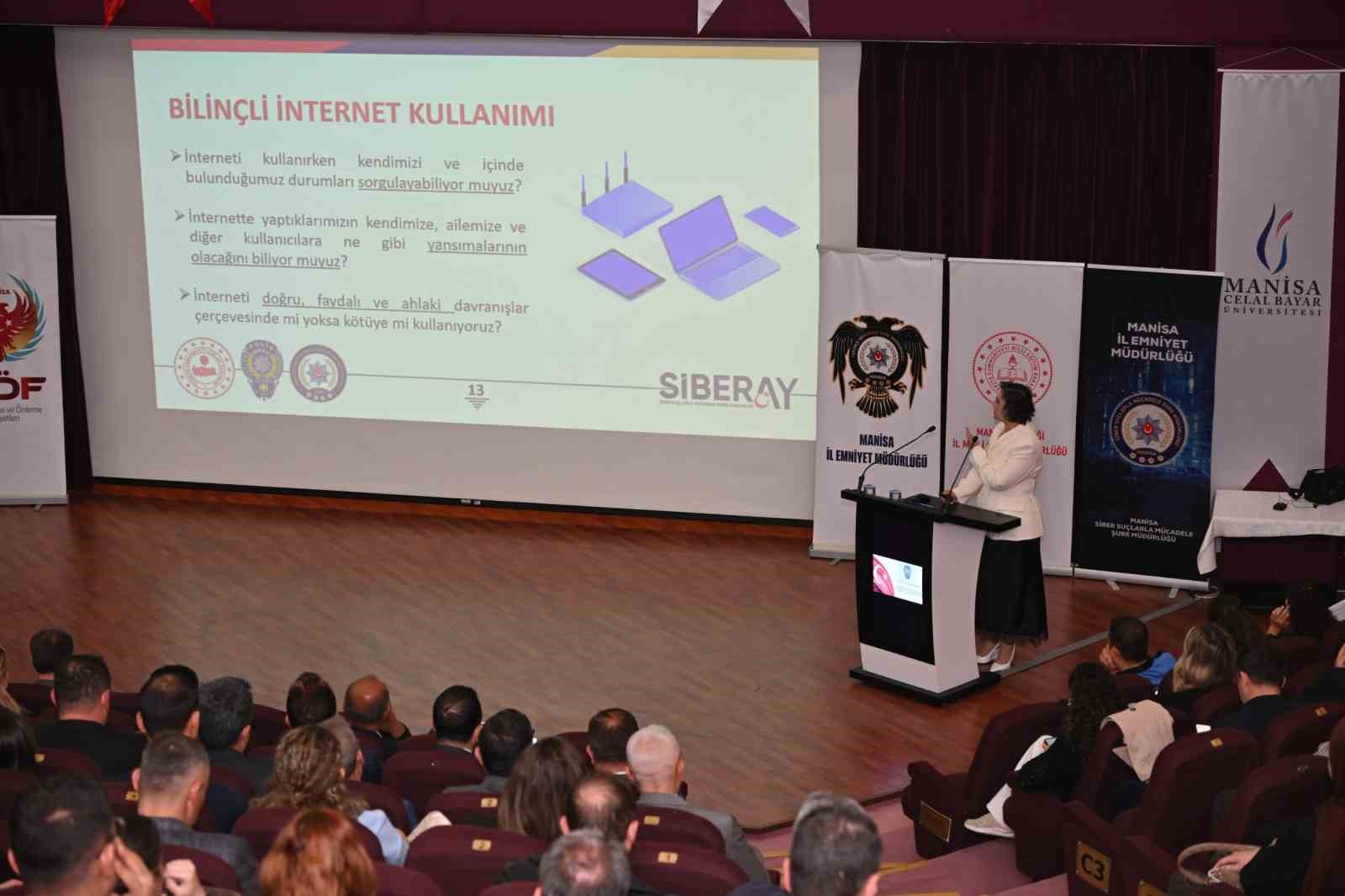 Manisa’da okul yöneticileri ve rehber öğretmenlere güvenlik eğitimi