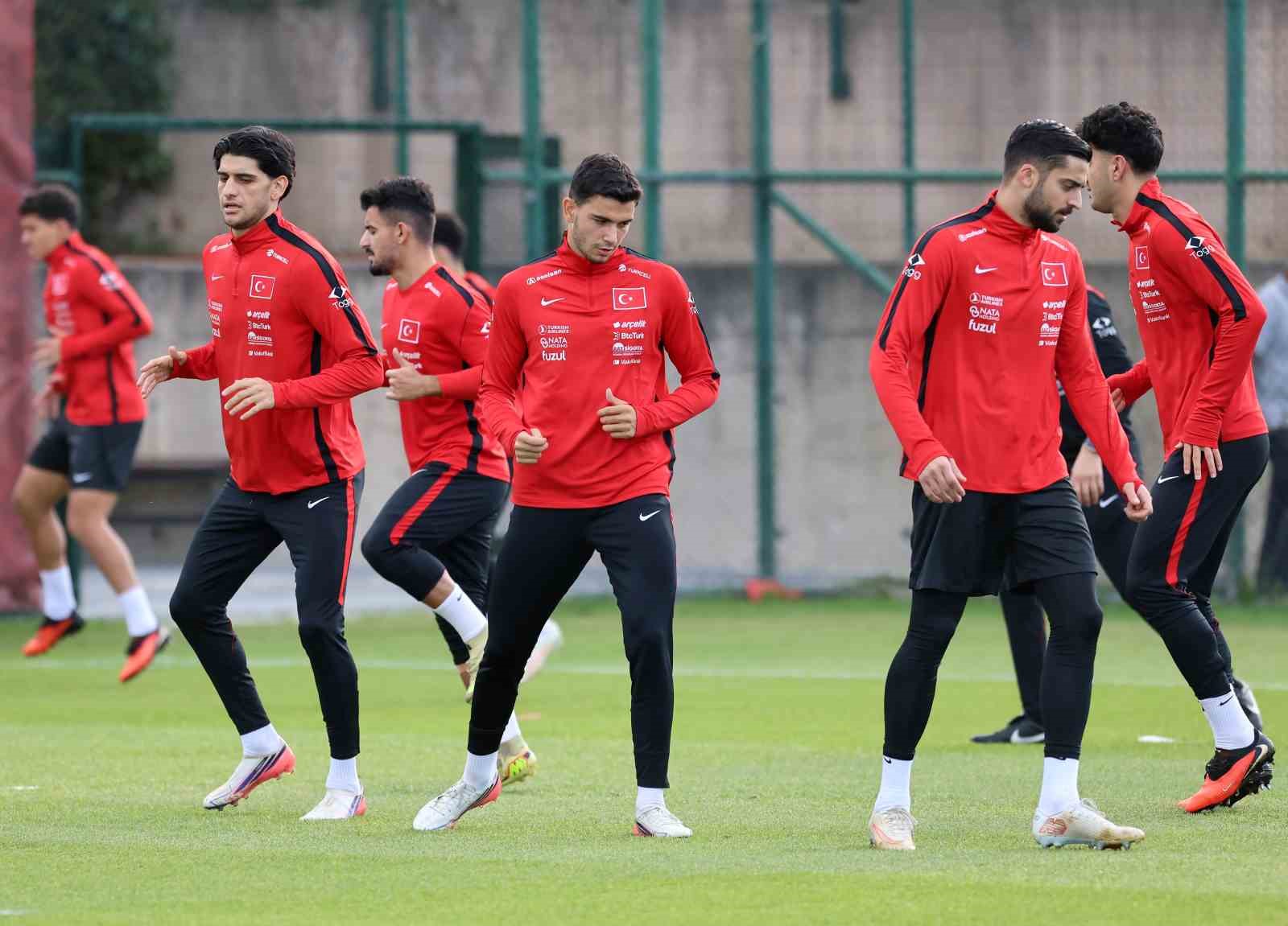 Ümit Milli Takımı, Macaristan maçı hazırlıklarını tamamladı