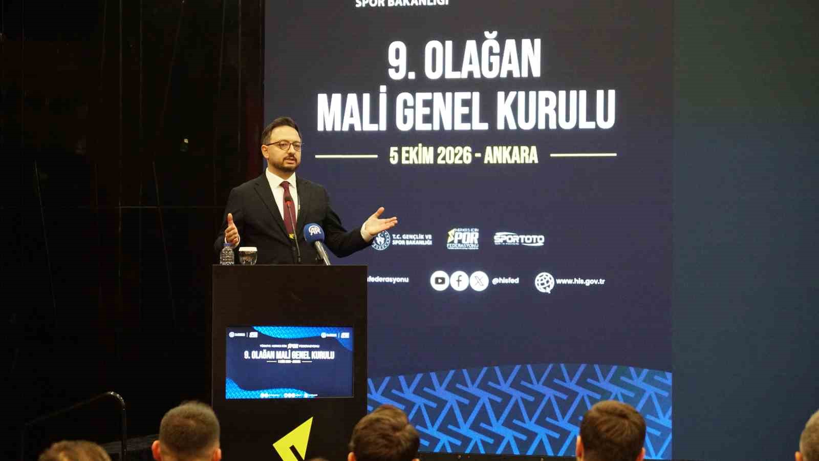 Türkiye Herkes İçin Spor Federasyonu’nun 9. Mali Genel Kurulu yapıldı