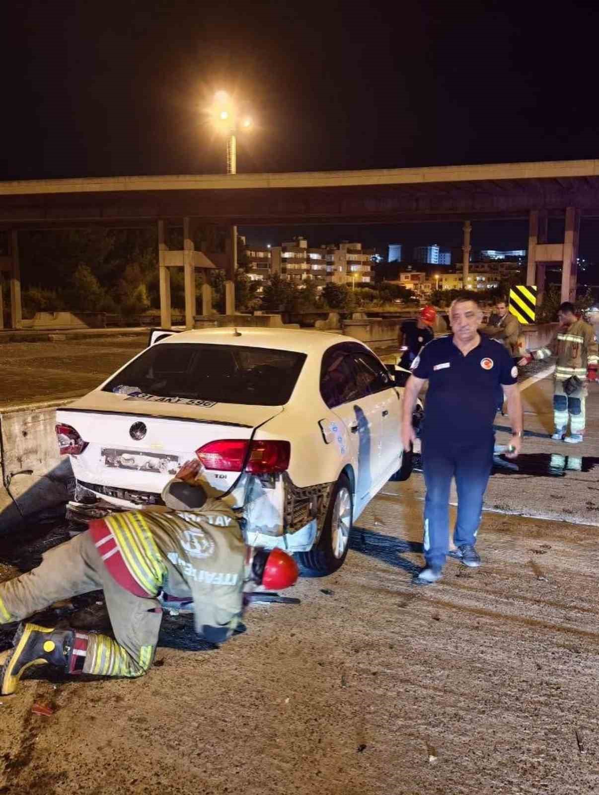 İskenderun’da trafik kazası: 1 yaralı