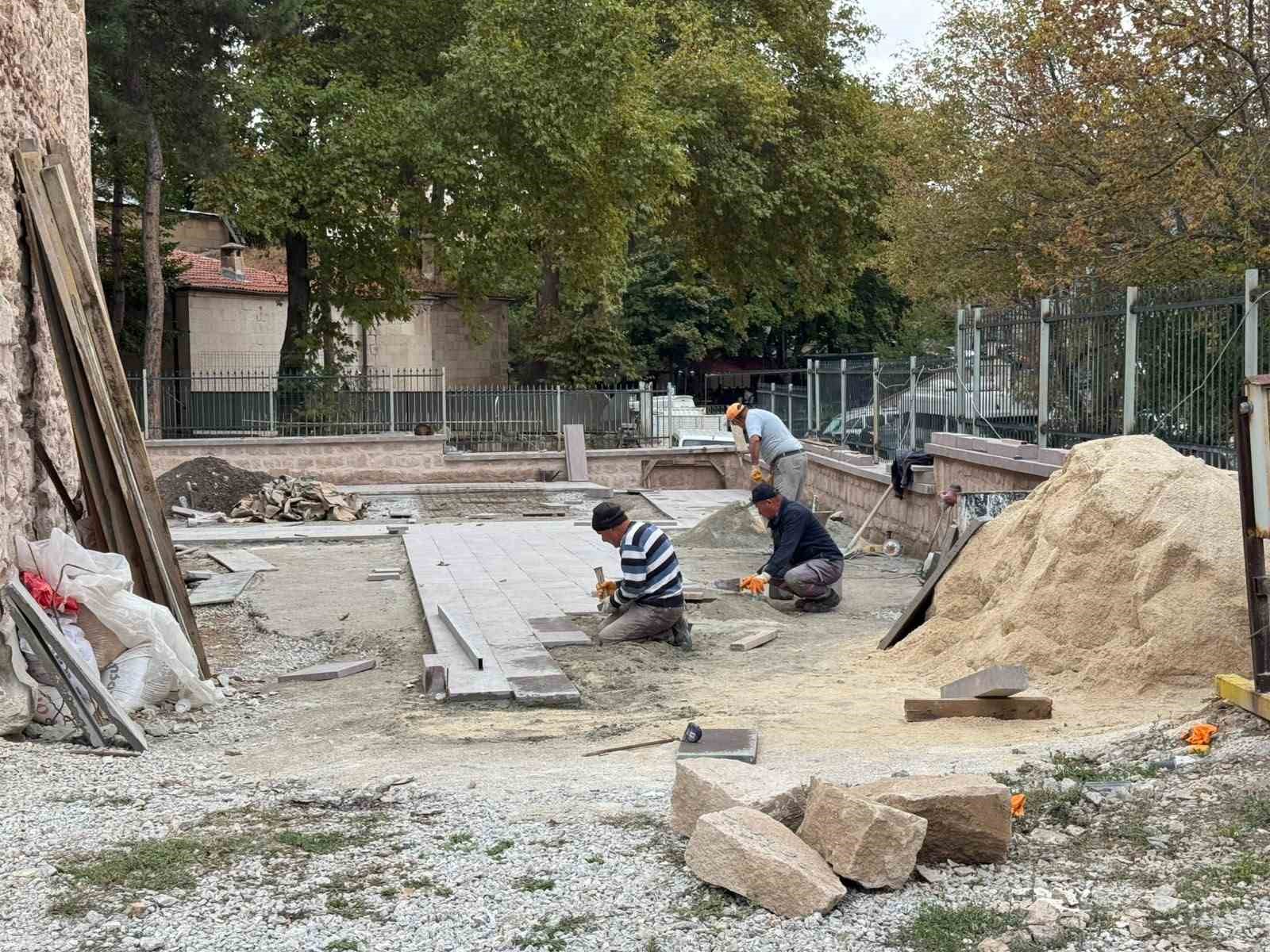 Yakup Çelebi İmaret Külliyesi ArkeoPark Projesi’nde sona yaklaşılıyor
