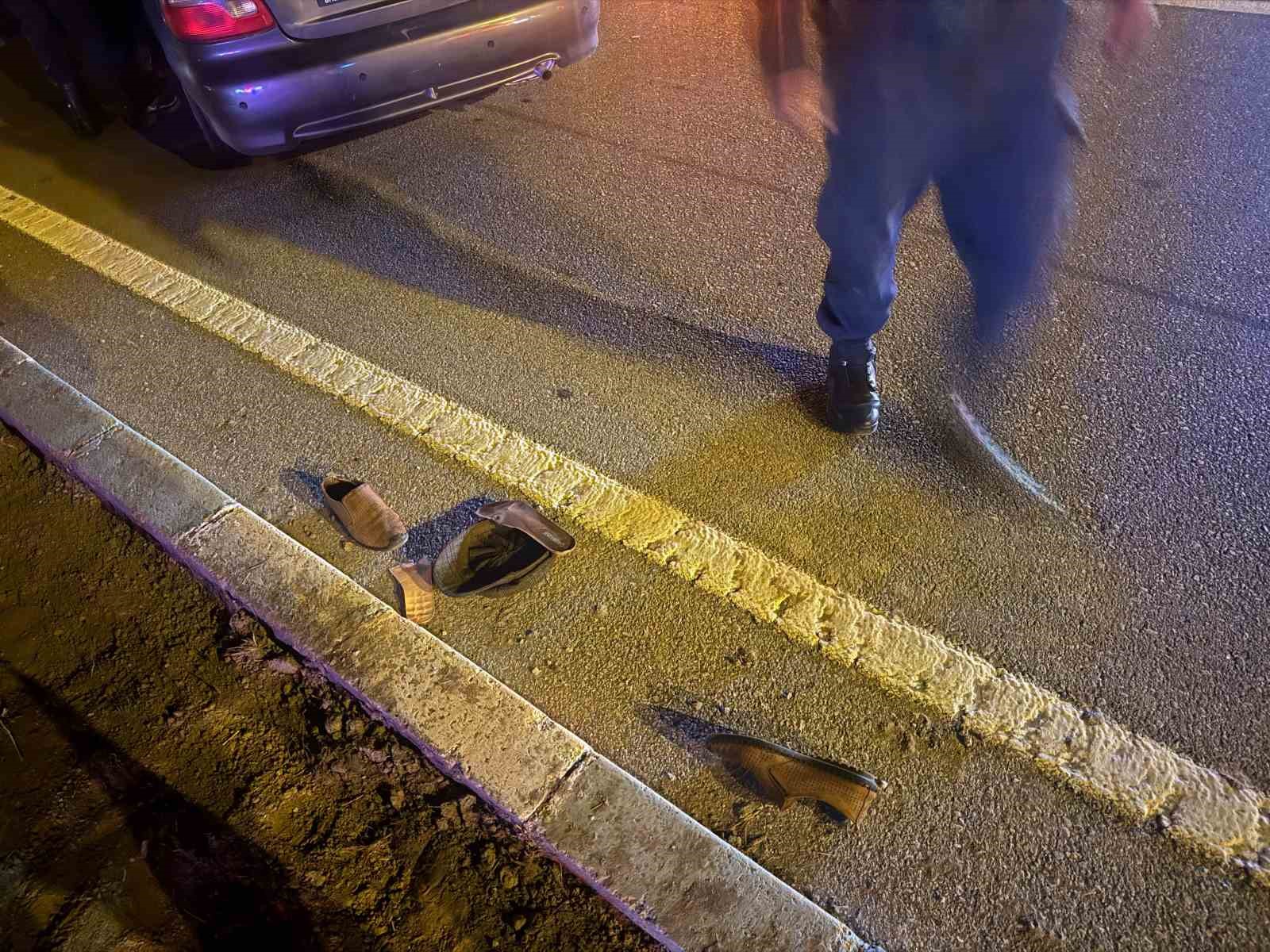 Otomobilin çarptığı yaya ağır yaralandı