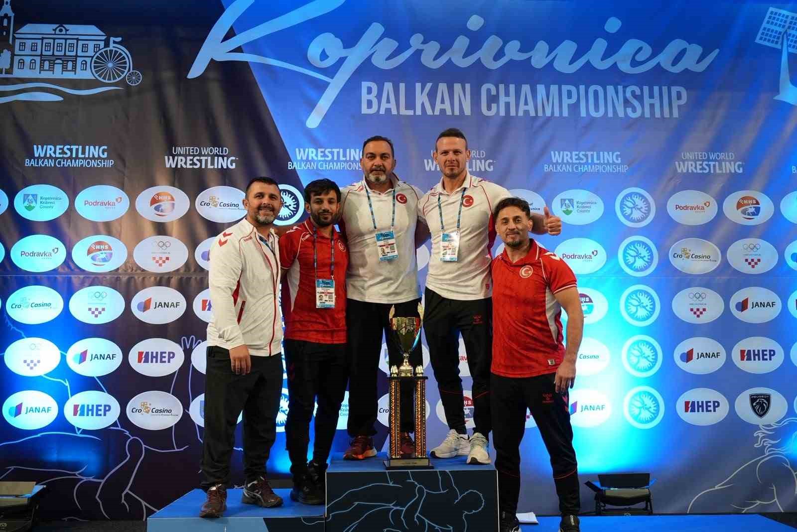 Manisalı güreşçi Balkan Şampiyonu oldu