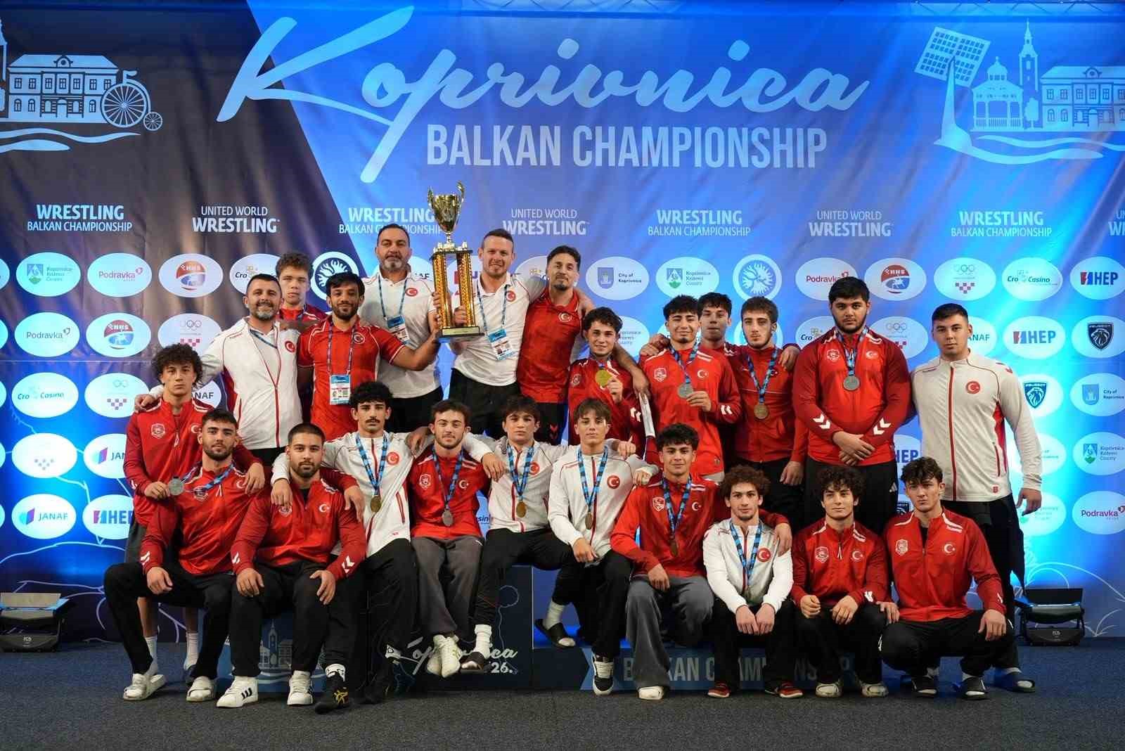 Manisalı güreşçi Balkan Şampiyonu oldu