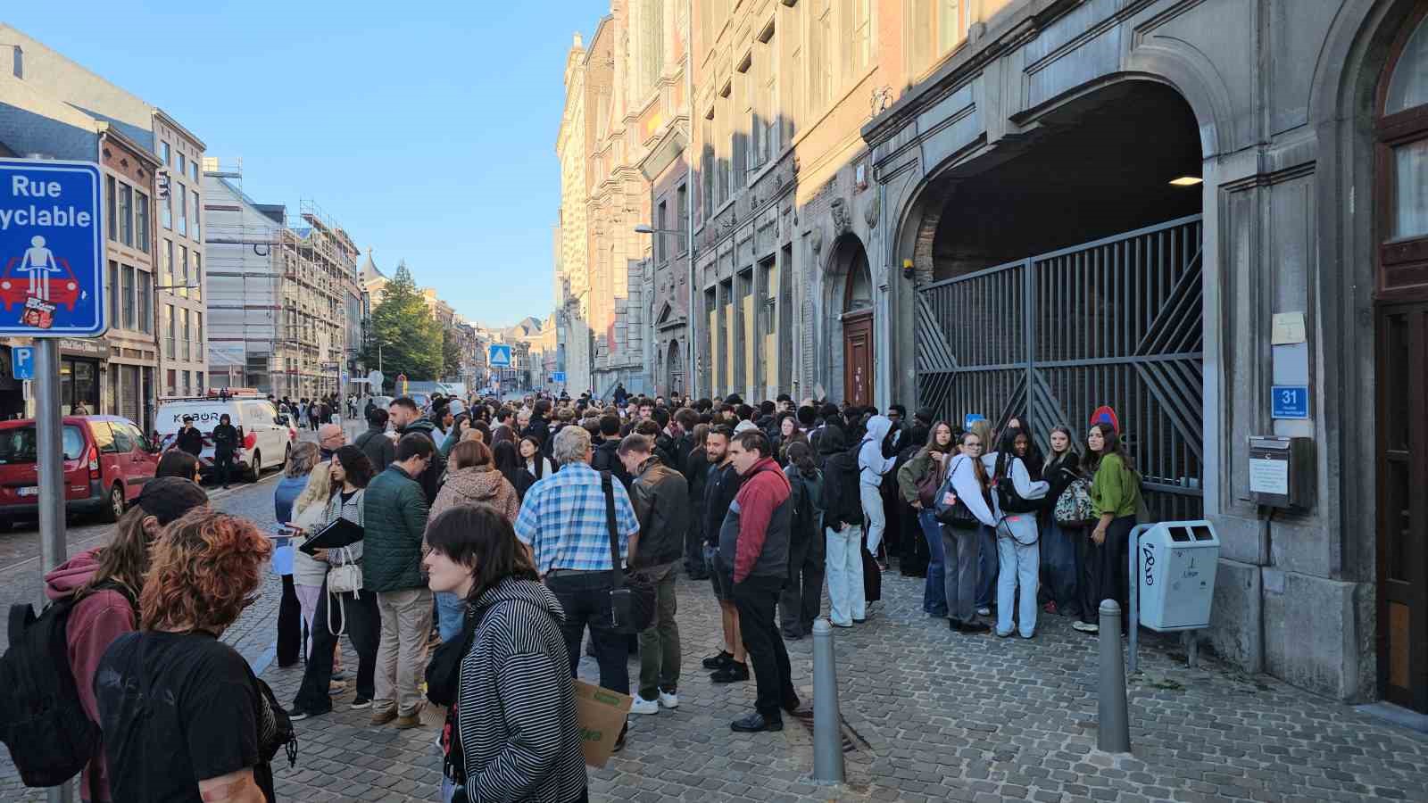 Belçika’da öğrenci protestoları sürüyor, savcılık harekete geçti