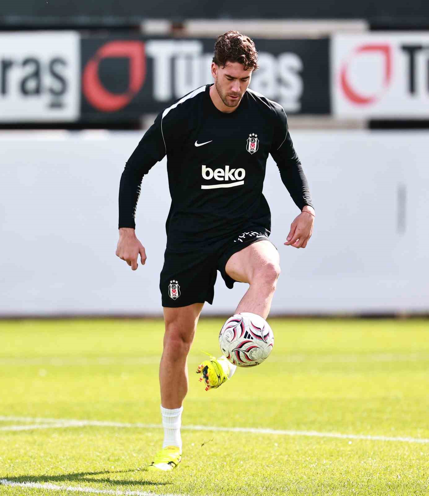 Beşiktaş, Kocaelispor maçı hazırlıklarını sürdürdü