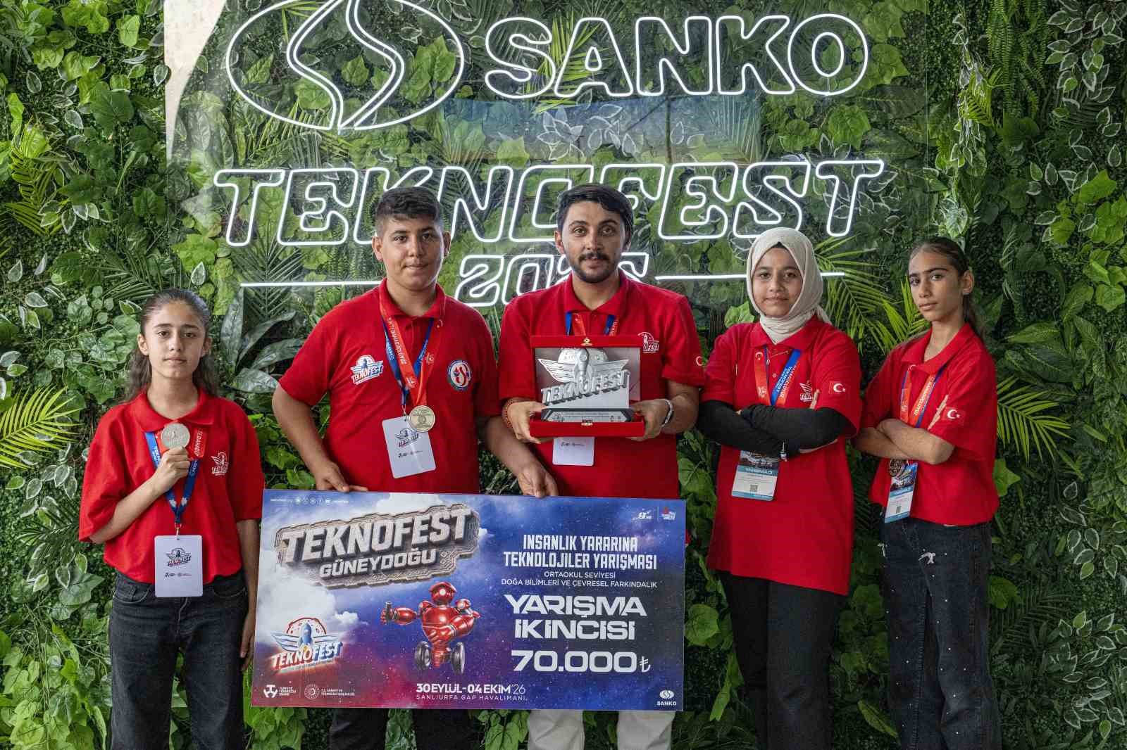 Teknofest Güneydoğu ödül töreni
