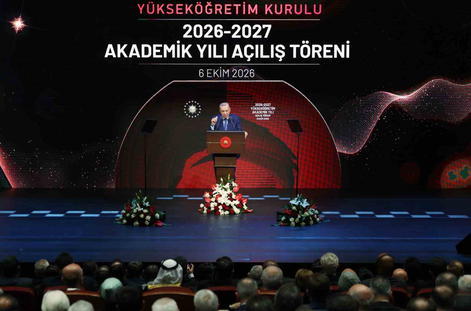 Cumhurbaşkanı Erdoğan: "Nitelikli bir yükseköğretim sürecini Anadolu’nun dört bir yanına ulaştırdık"