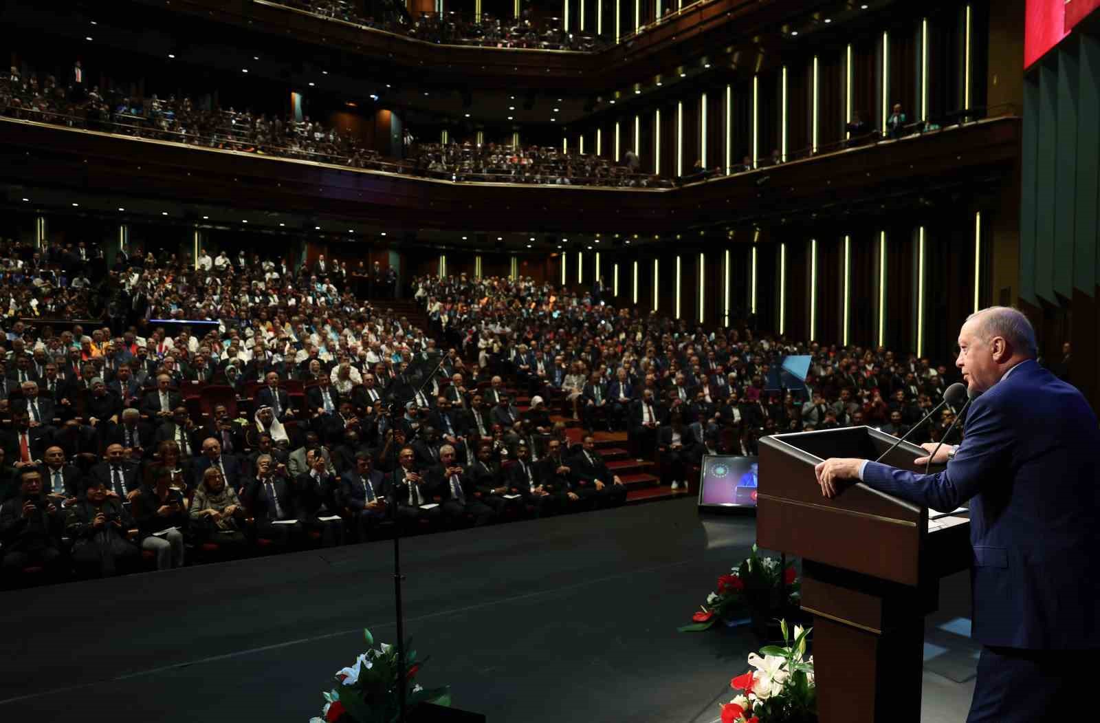 Cumhurbaşkanı Erdoğan: "Nitelikli bir yükseköğretim sürecini Anadolu’nun dört bir yanına ulaştırdık"