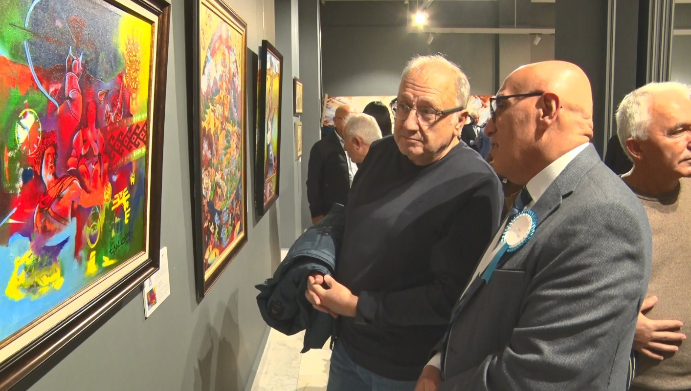 Harita çiziminden sanat eserlerine: Asker ressamların Türk dünyasına uzanan sanat sergisi