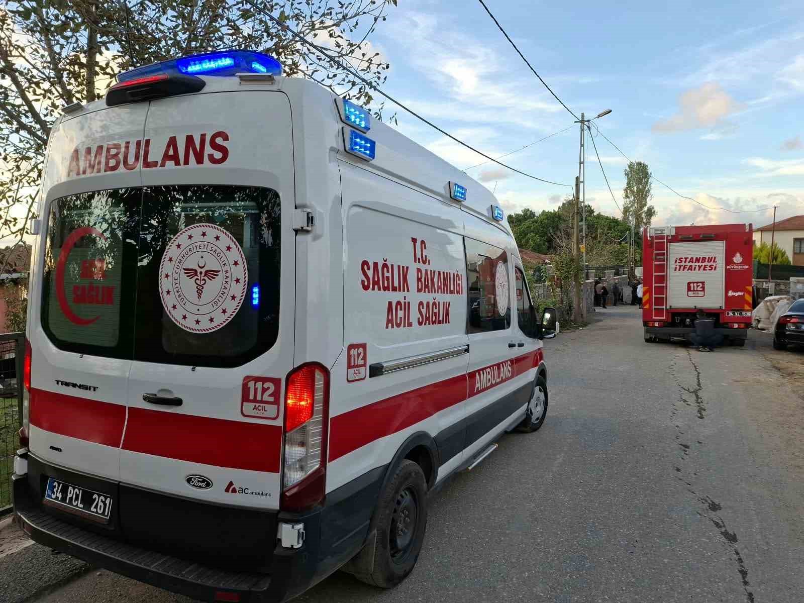 Çekmeköy’de inşaat işçisi toprak altında kaldı: 1 yaralı