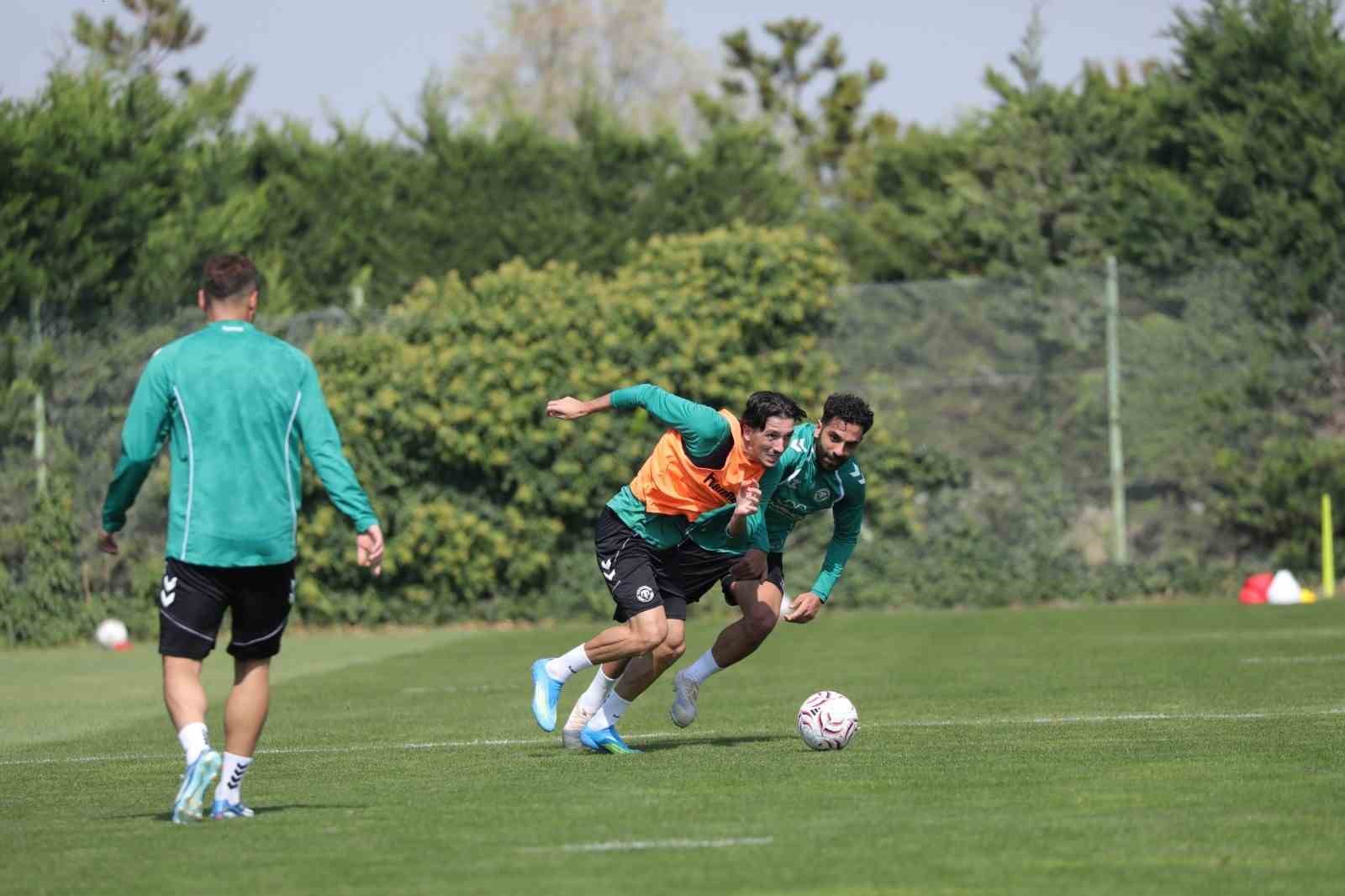 Konyaspor, Başakşehir maçı hazırlıklarını sürdürdü