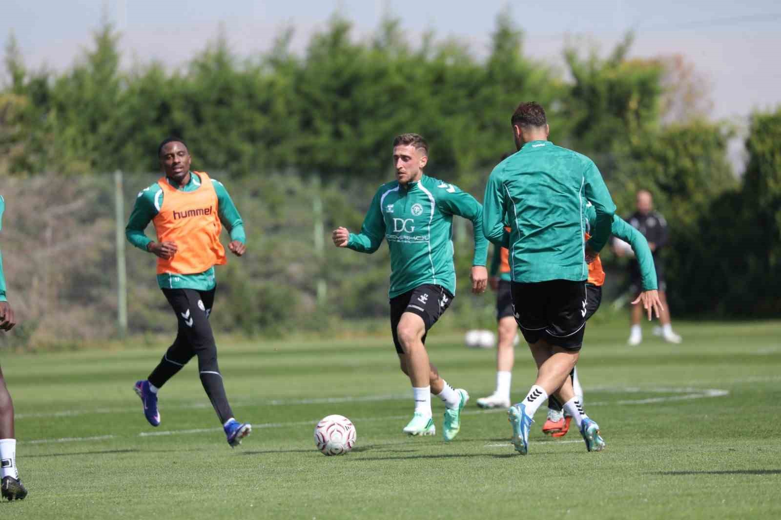 Konyaspor, Başakşehir maçı hazırlıklarını sürdürdü