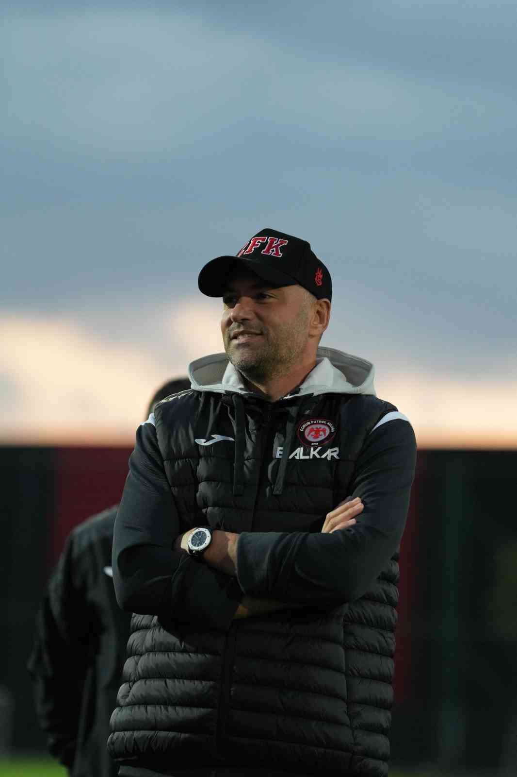 Çorum FK, Gaziantep FK hazırlıklarını sürdürdü