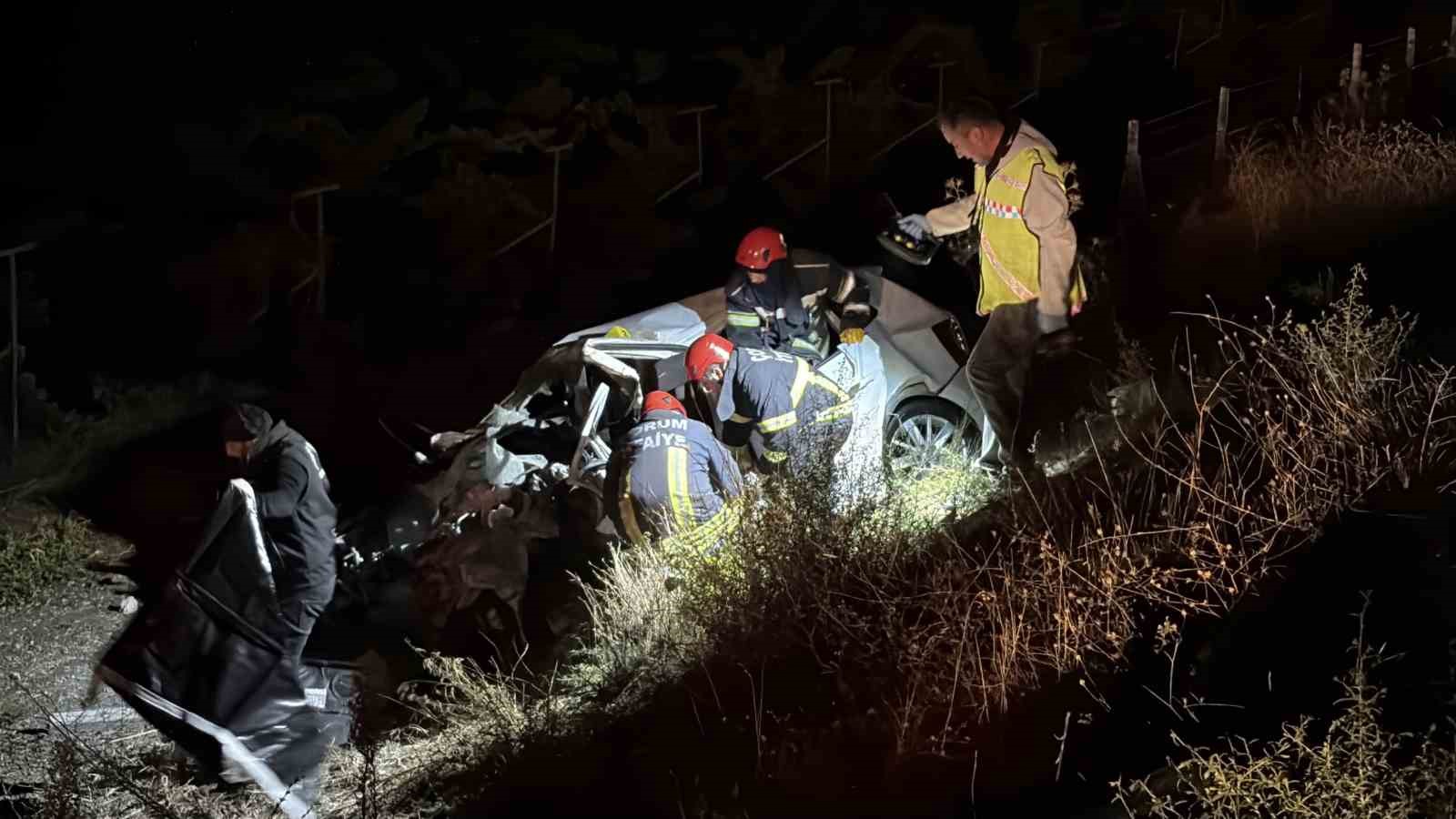Çorum’da feci kaza: 4 kişi hayatını kaybetti