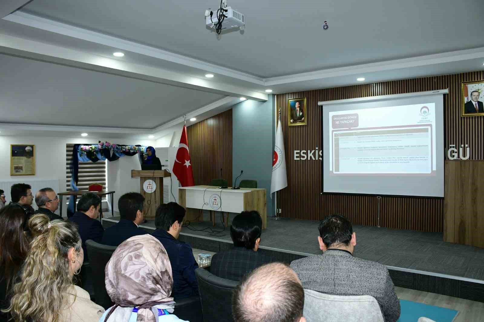 Eskişehir’de ÇEDES projesi 2026-2027 eğitim öğretim yılı tanıtım toplantısı yapıldı