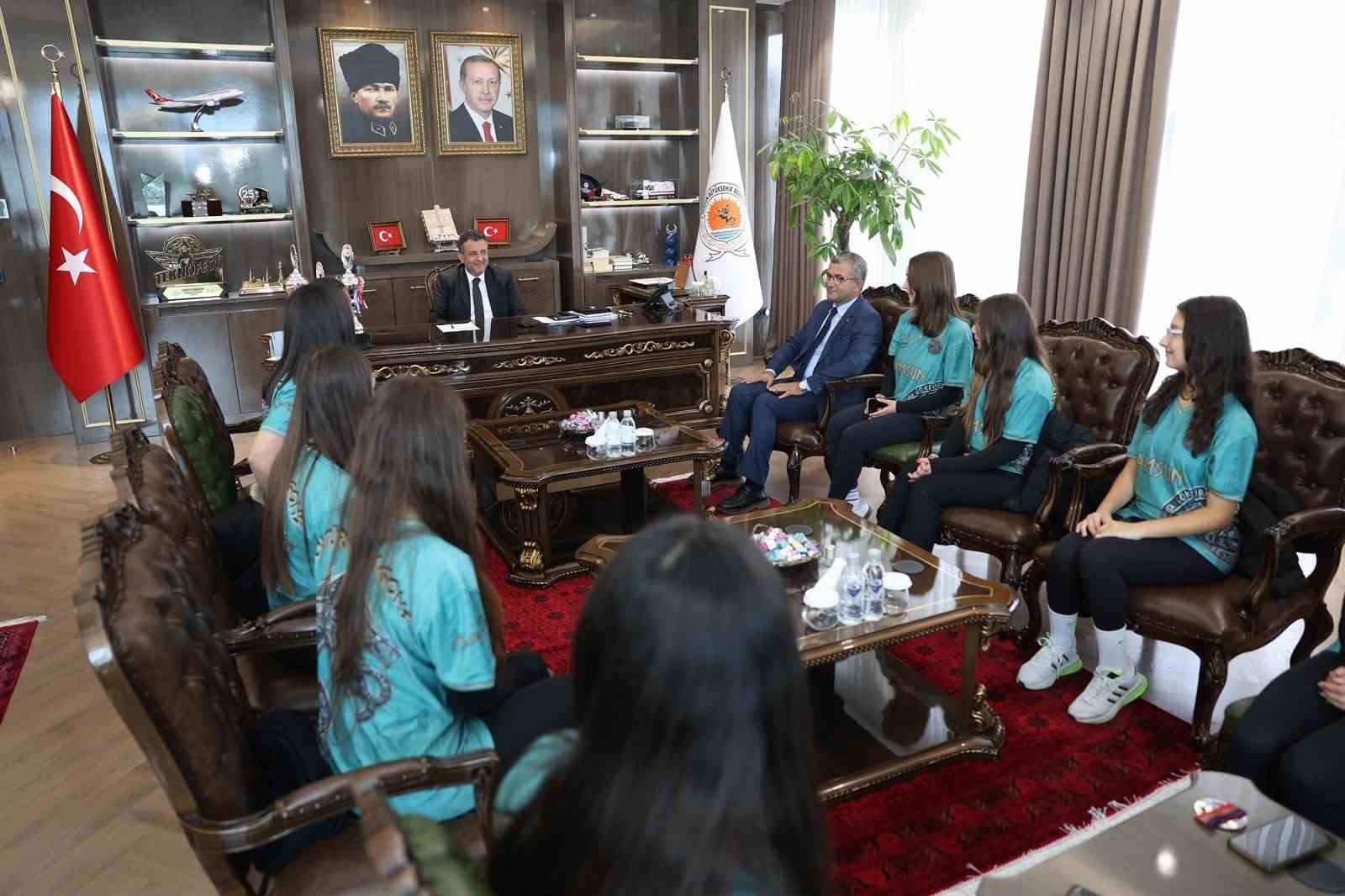 Başkan Doğan: "Şehrimizin evlatlarıyla gurur duyuyorum"
