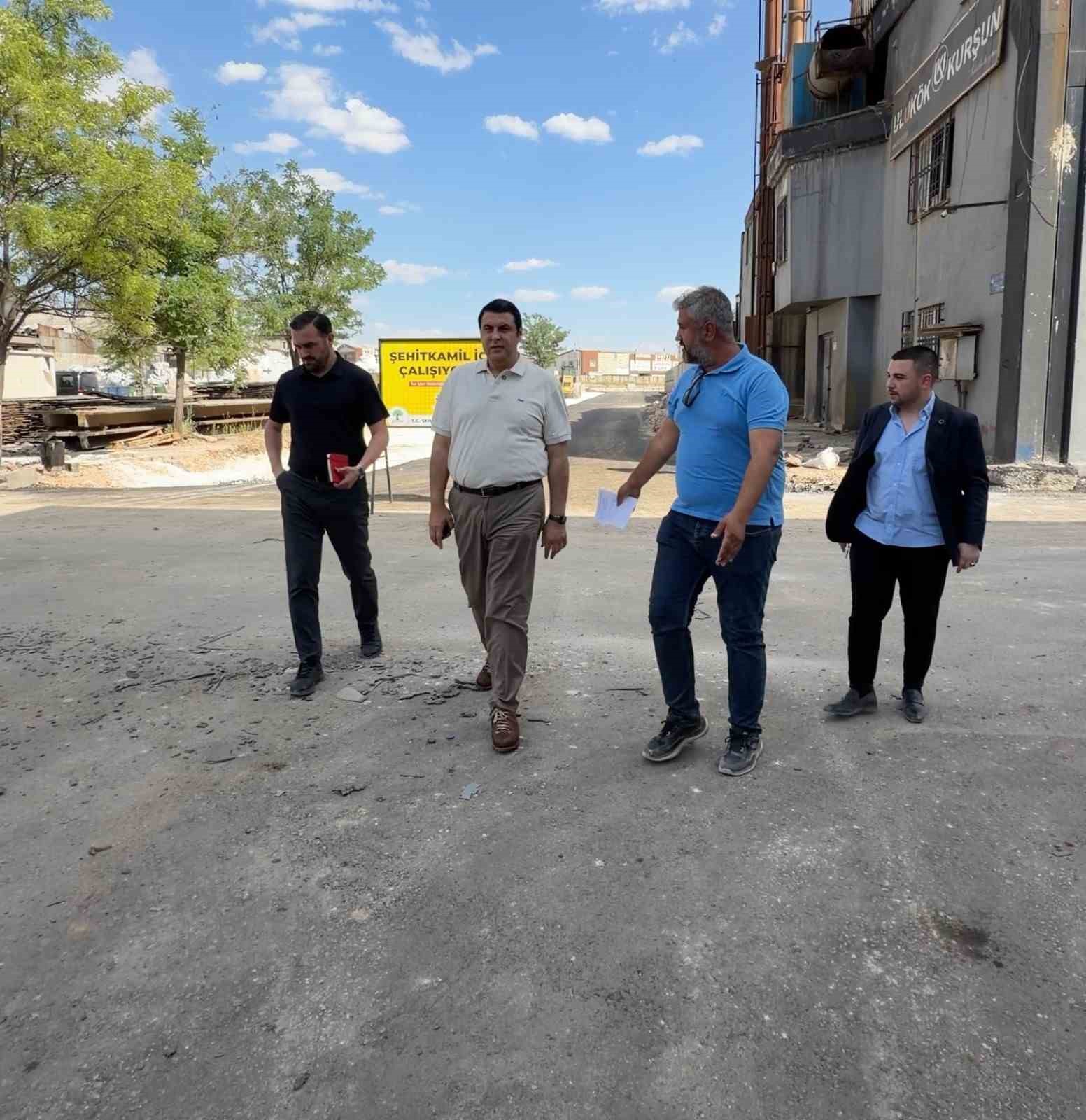 KÜSGET’te yollar yenileniyor