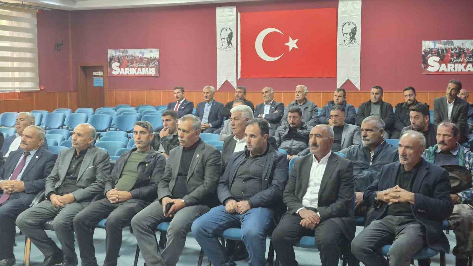 Sarıkamış’ta KÖYDES toplantısı düzenlendi