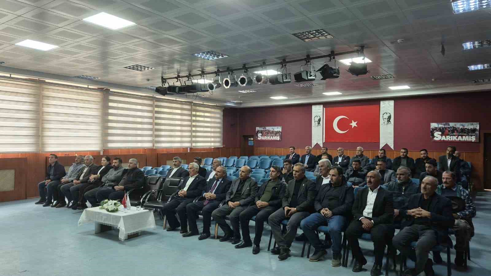 Sarıkamış’ta KÖYDES toplantısı düzenlendi