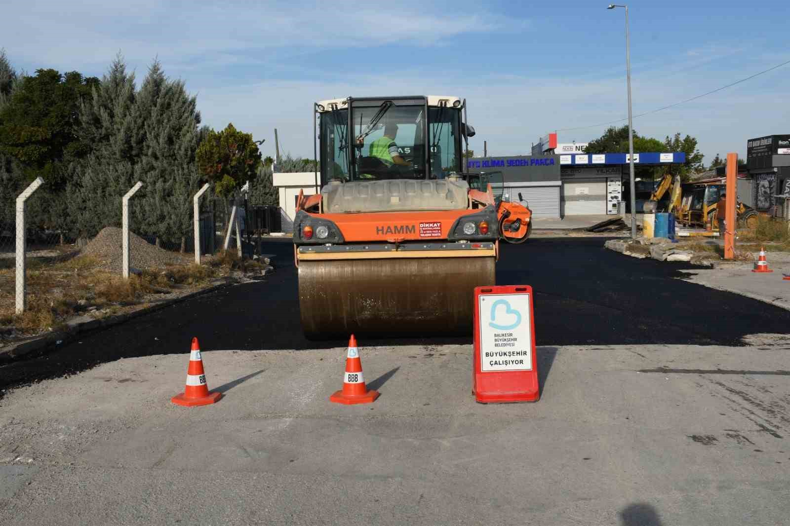 Balıkesir Büyükşehir, KÜÇÜKSAN’ın yollarını yeniledi