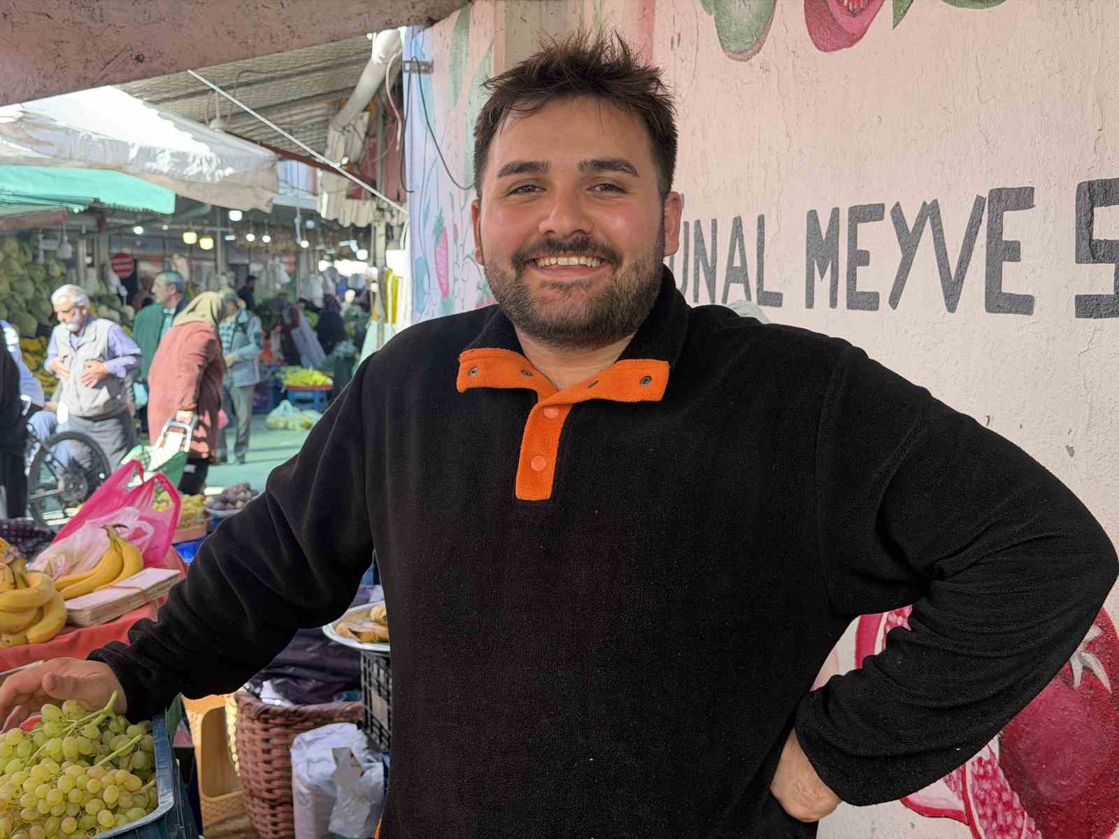 Bolu’da kışın habercisi meyveler tezgahlarda yerini aldı