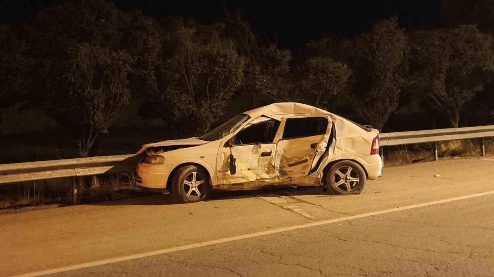 Muş’ta tır ile otomobil çarpıştı: 2 yaralı