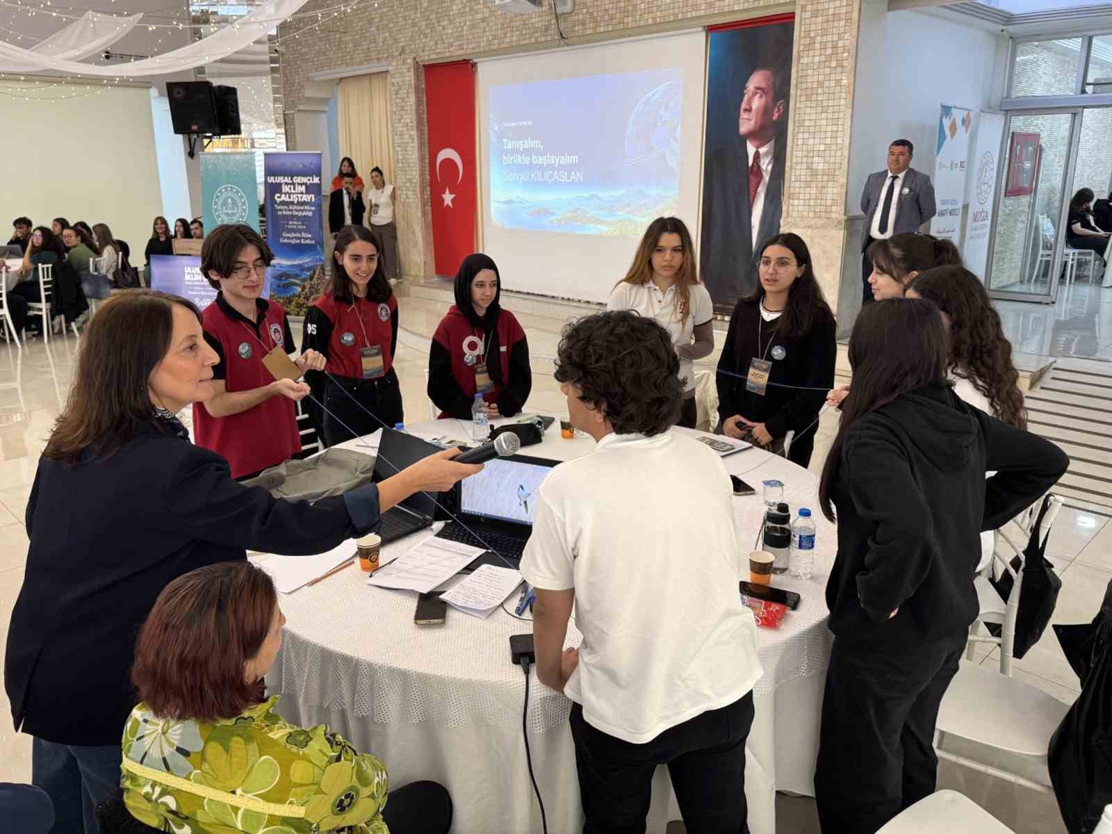 Muğla’da liseliler iklim değişikliğine karşı çözüm aradı