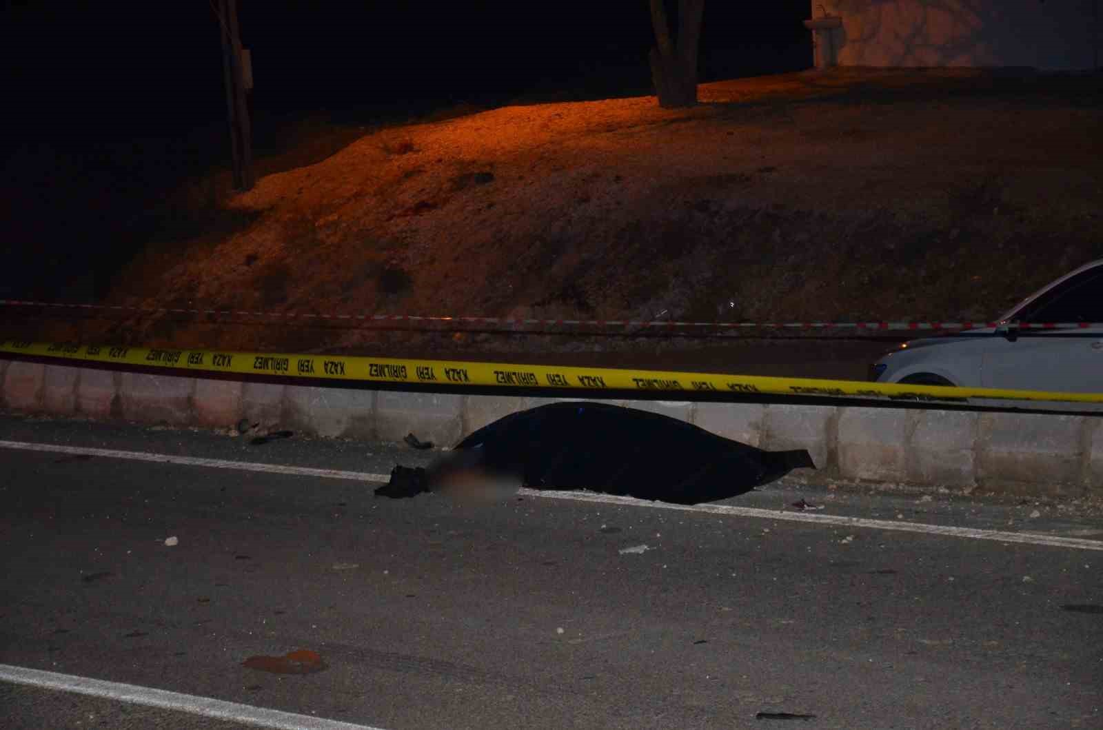Otomobilin çarptığı yaya hayatını kaybetti