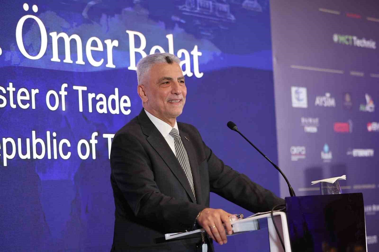 Bakan Bolat: ‘‘Türkiye-ABD ticaret hacmi hedefi 100 milyar dolar’’