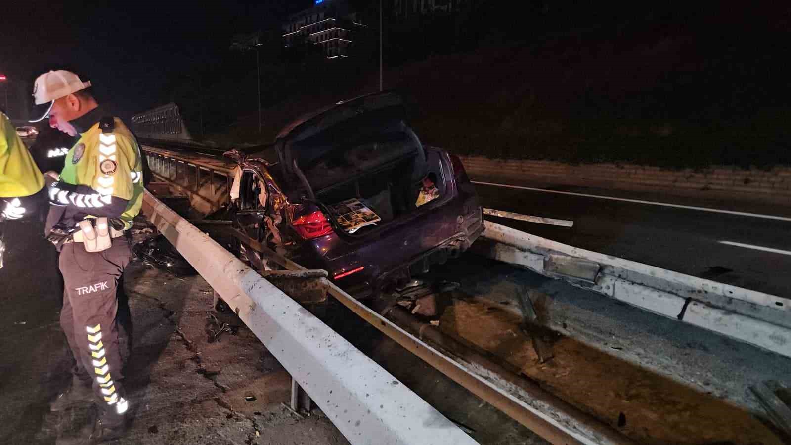 Kağıthane’de feci kaza: 1 ölü, 2 yaralı